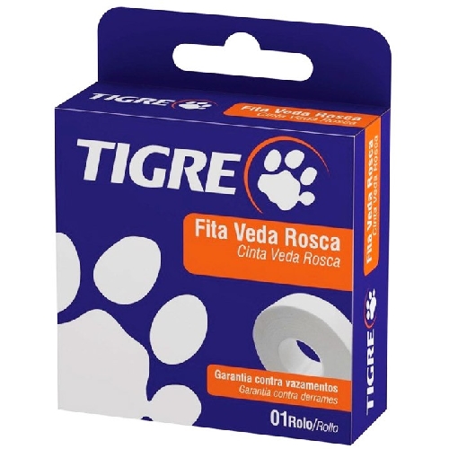 Fita Veda Rosca 18mm X 25m Tigre