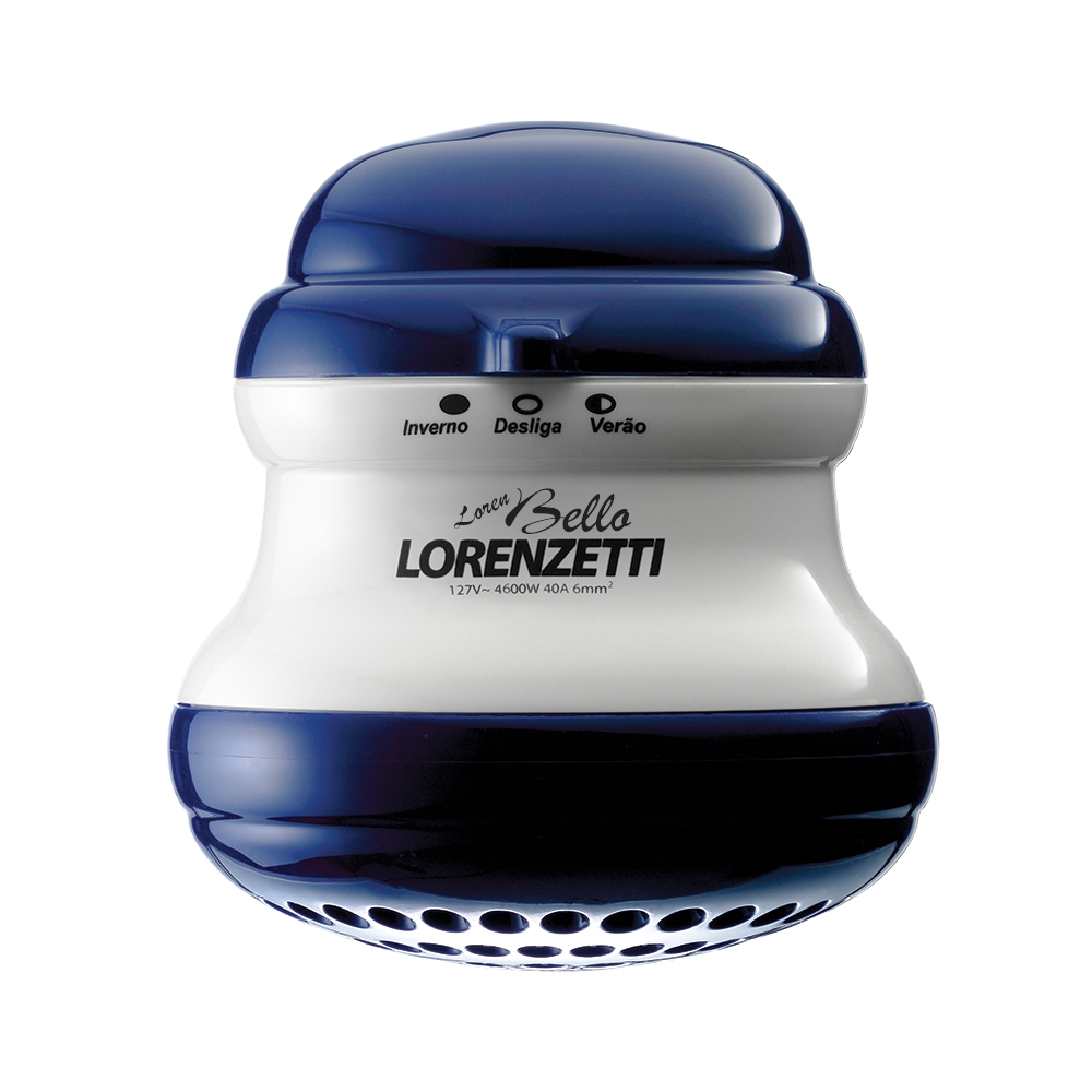 Chuveiro Lorenzetti Loren Bello Azul C/ Cano 220v 4600w