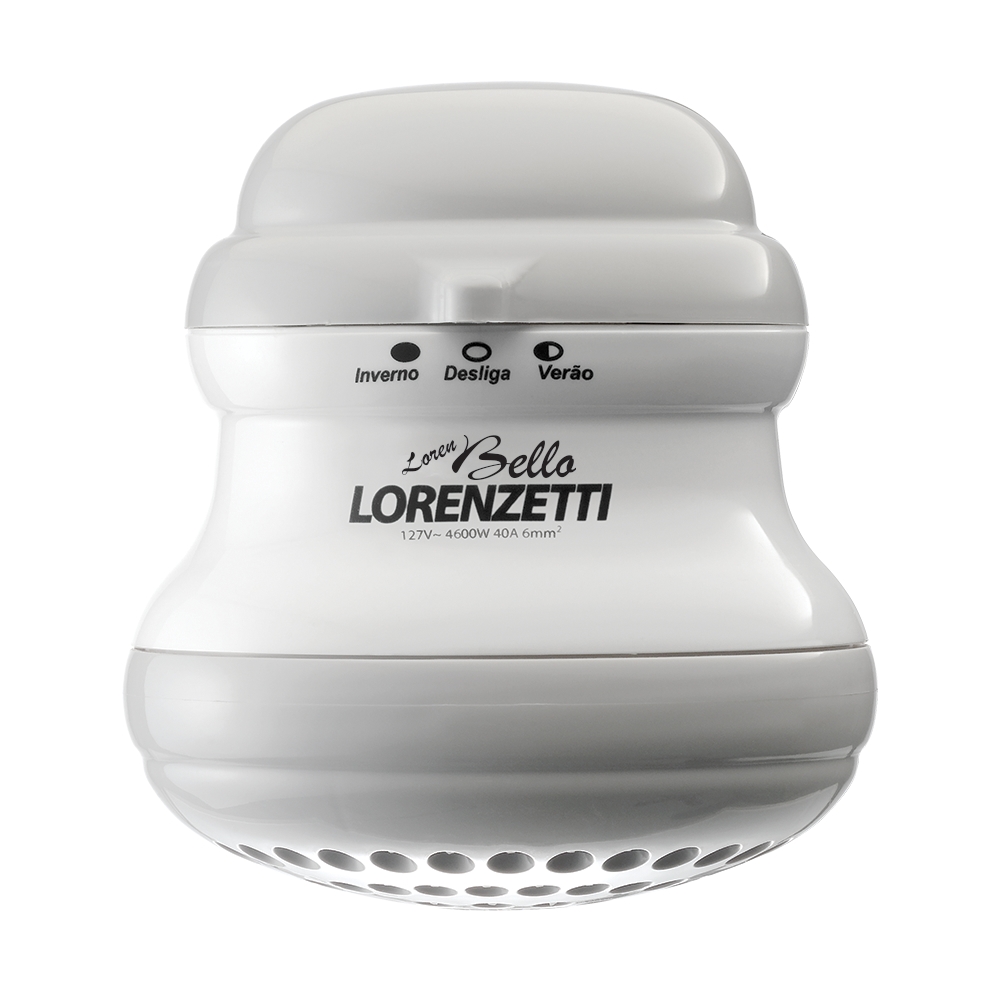 Chuveiro Lorenzetti Loren Bello Cinza C/ Cano 220v 4600w