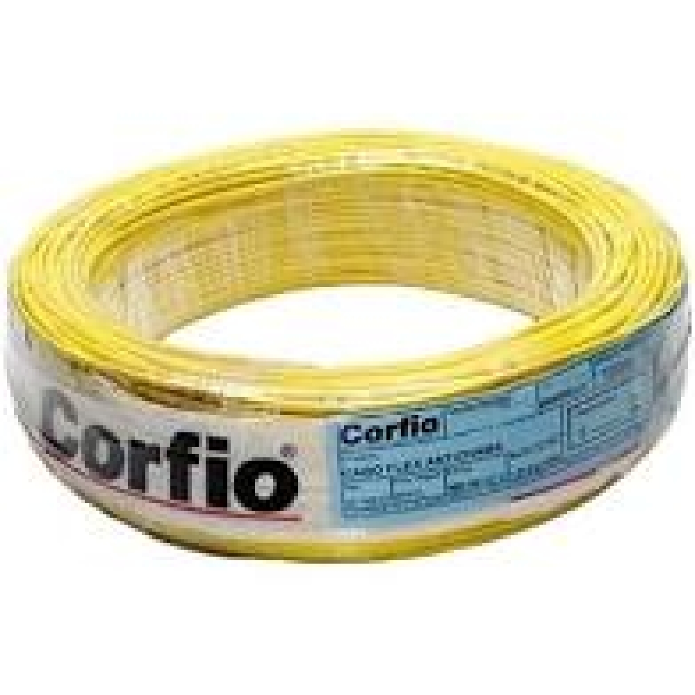 Cabo Flexivel 2,5 Mm2 Amarelo 750v ( Rolo 100mt )