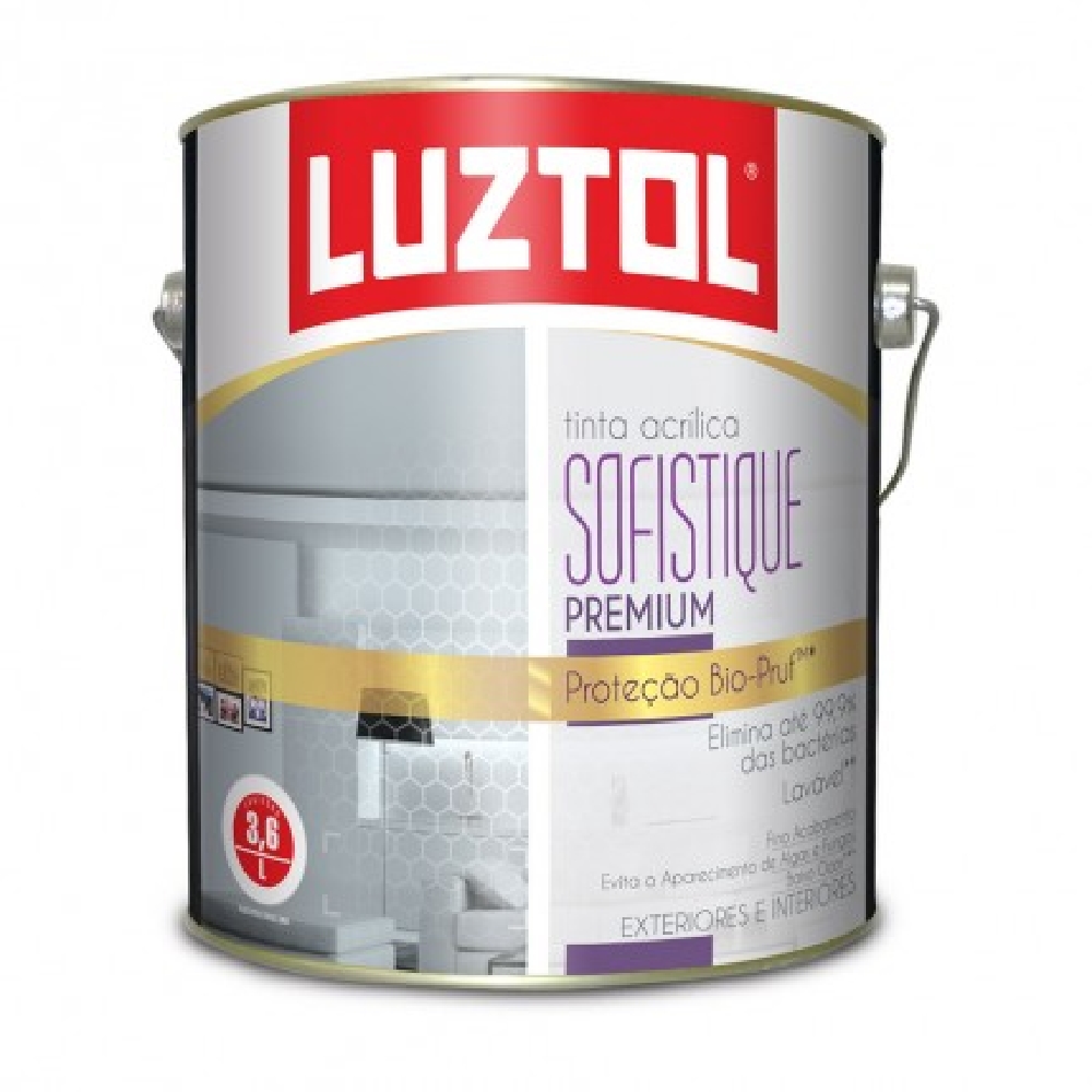 Tinta Acrílica Premium Sofistique Branco Gelo 3,6 L