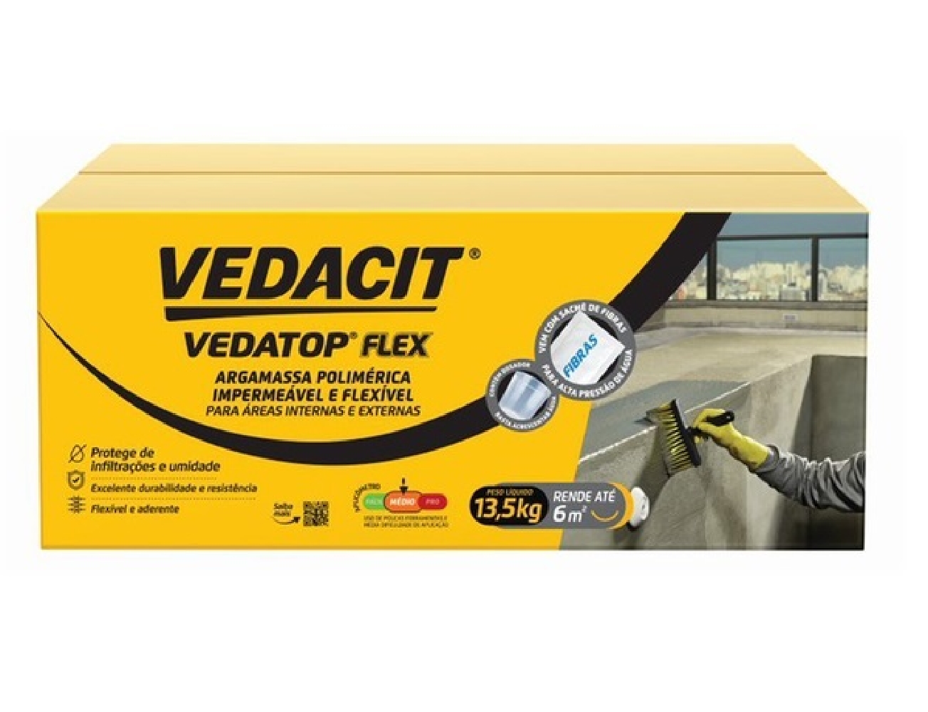 Vedatop Flex  Caixa 13,5kg Vedacit