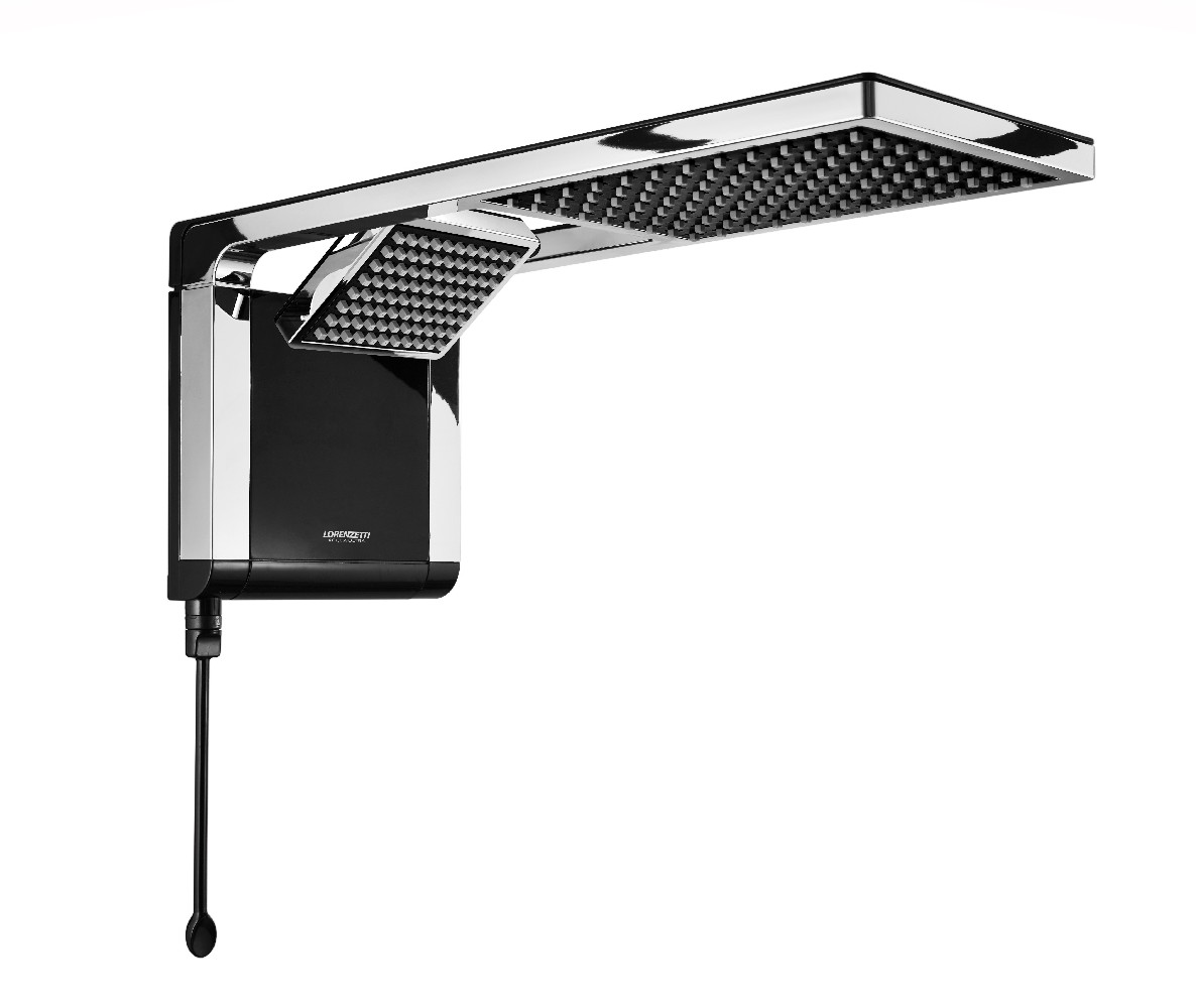 Chuveiro Lorenzetti Acqua Duo Ultra Black/cromado 220v 6800w