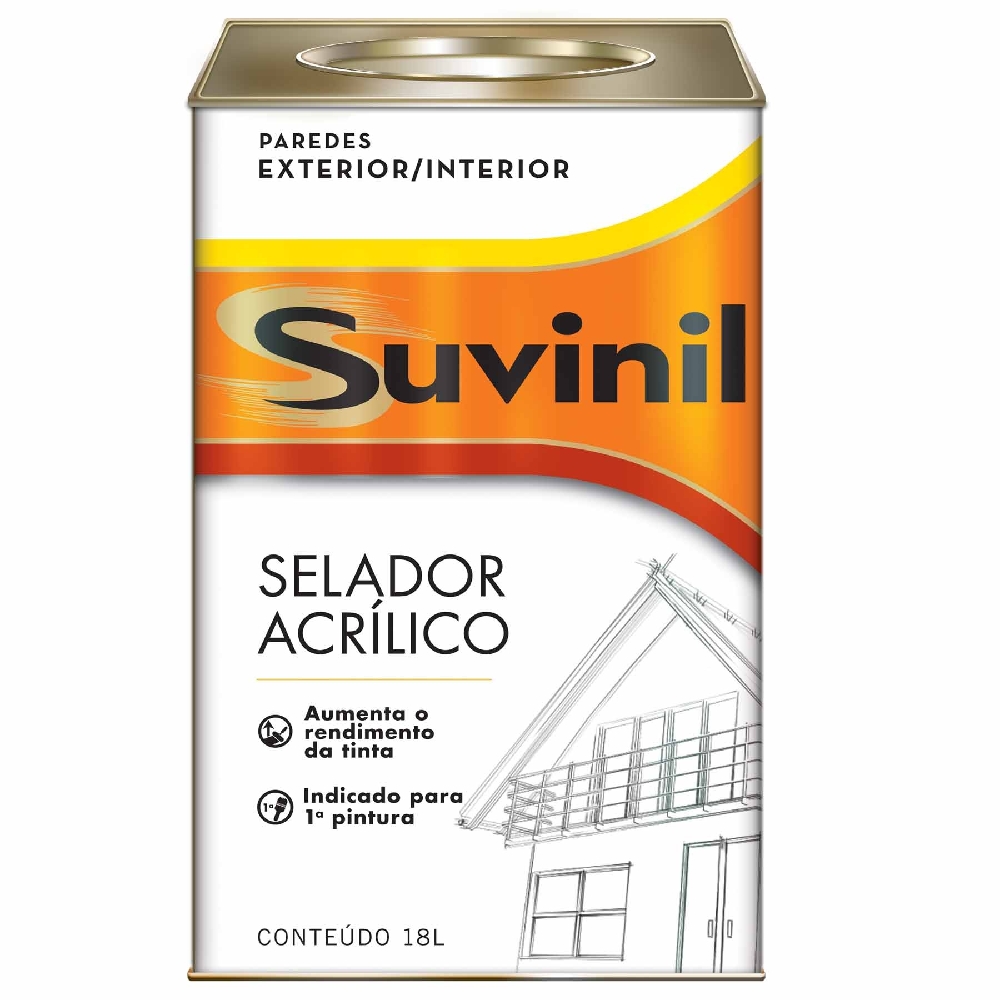 Selador Acrilico 18 L Suvinil