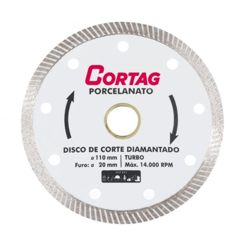 Disco Diamantado Cortag Porcelanato 60863