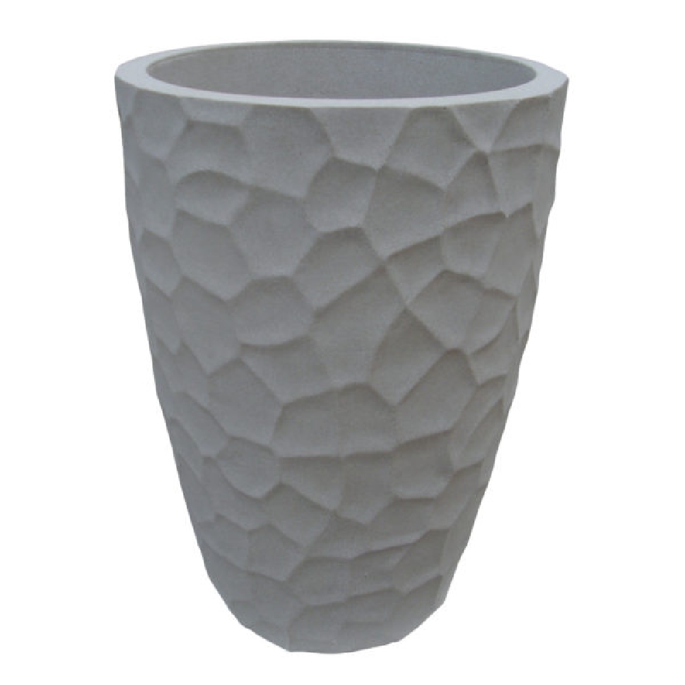 Vaso Cônico Prisma Mármore 31x44 Cm Jvopr30 - Japi