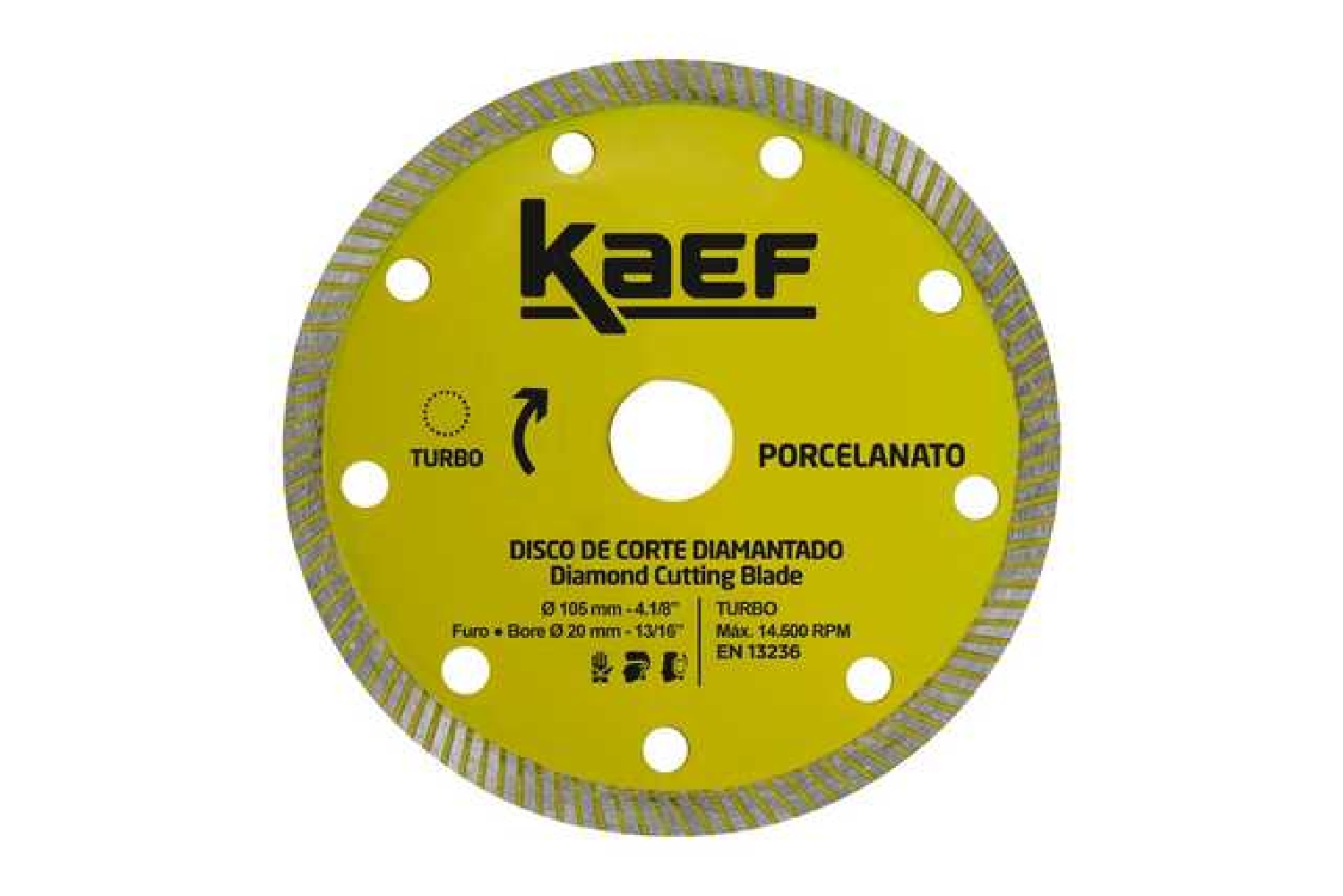 Disco Diamantado Kaef Porcelanato 61682